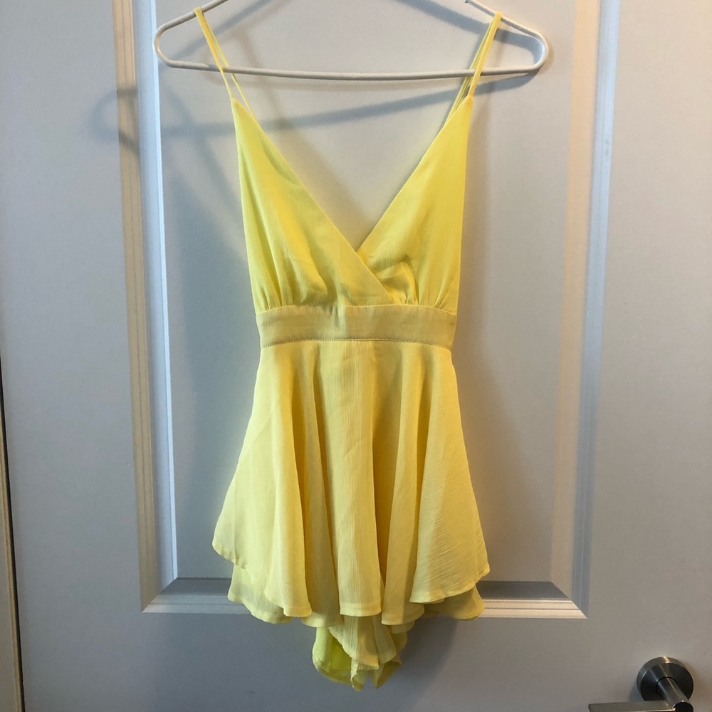 Yellow Romper - Picture 2 of 6